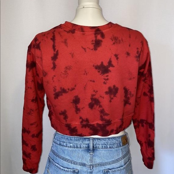 *CUSTOM DYED CROPPED SWEATSHIRT - Picture 3 of 4